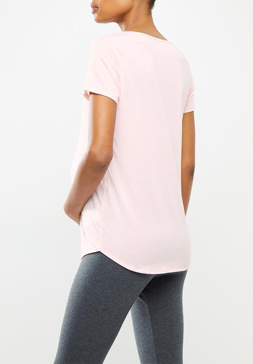 Cotton On - Maternity gym T-shirt - pink 