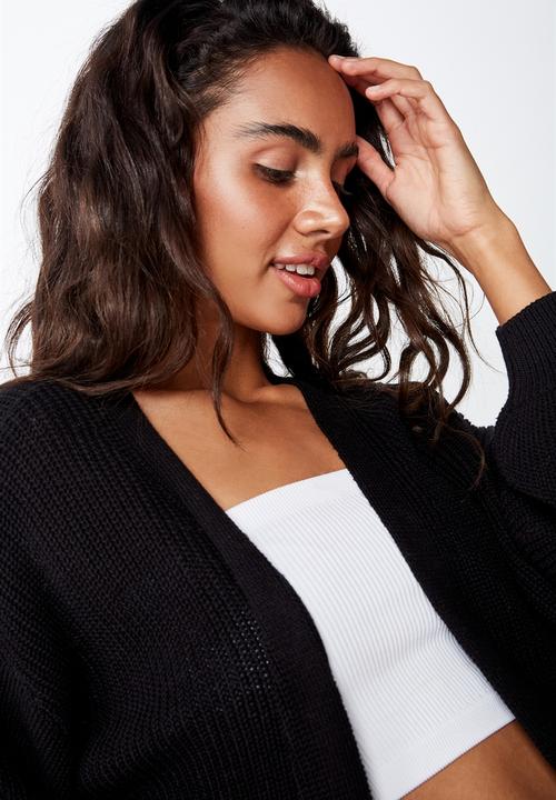 Cotton On - Archy summer cardi - black