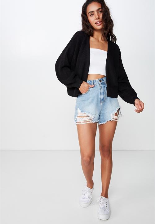 Cotton On - Archy summer cardi - black