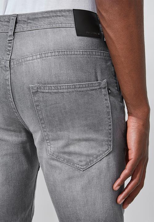 Superbalist - Cali skinny biker jeans - grey