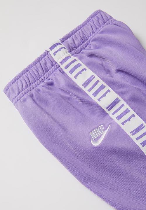 Nike - Nike girls logo taping tricot set - purple