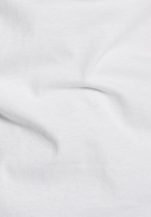 Reebok - Reebok stacked short sleeve tee - white