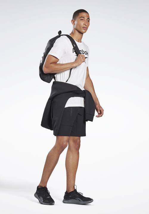 Reebok - Reebok stacked short sleeve tee - white