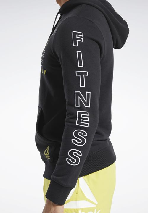 Reebok - Fef graphic hoodie - black