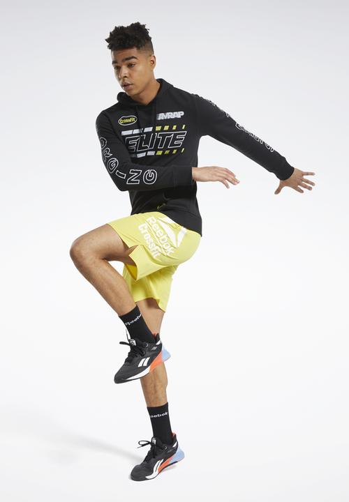 Reebok - Fef graphic hoodie - black