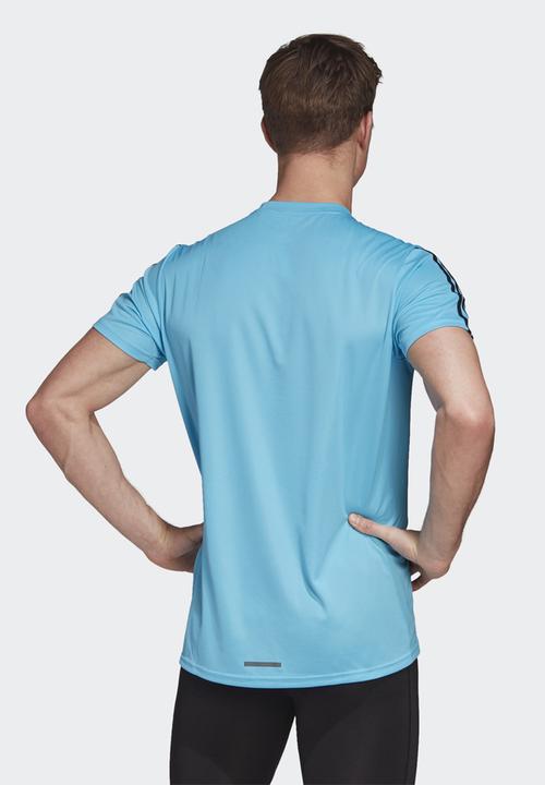 adidas Performance - Run it 3s short sleeve tee - blue