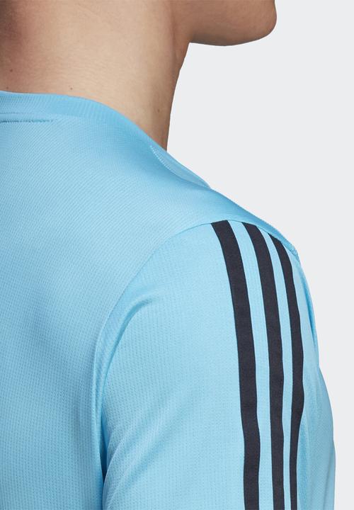 adidas Performance - Run it 3s short sleeve tee - blue