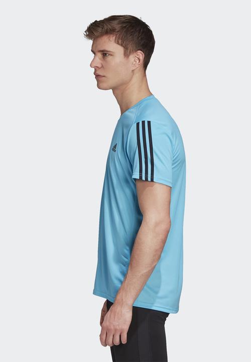 adidas Performance - Run it 3s short sleeve tee - blue