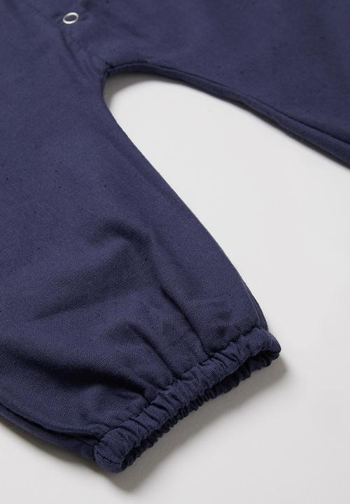 Pop Candy - Boys sleeveless romper - navy