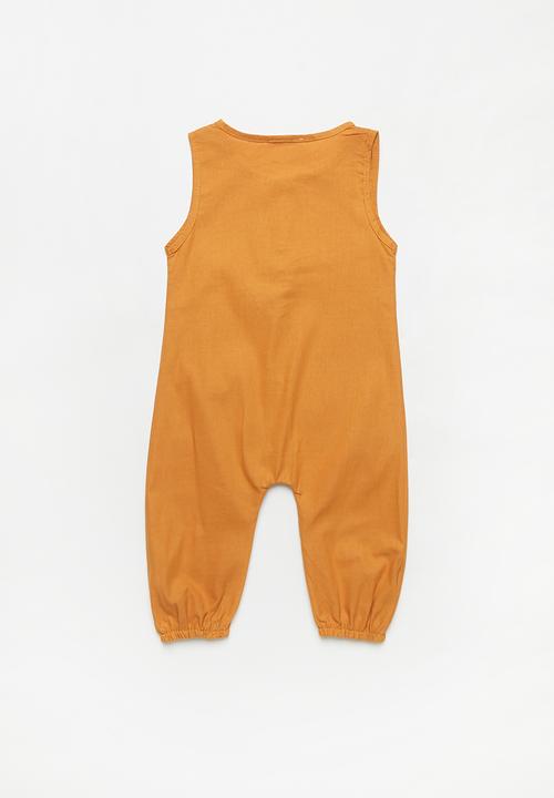 Pop Candy - Sleeveless romper - orange