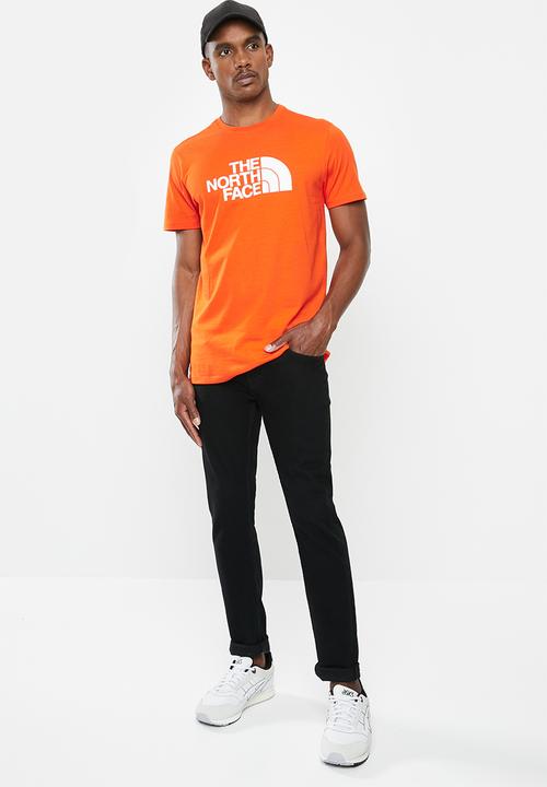 The North Face - Easy short sleeve tee - orange 