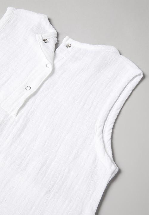 Baby Star - Unisex romper - white