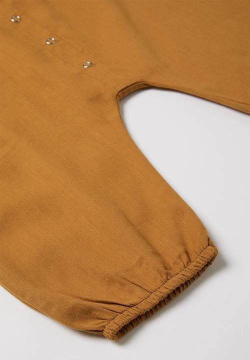 Baby Star - Unisex romper - tan