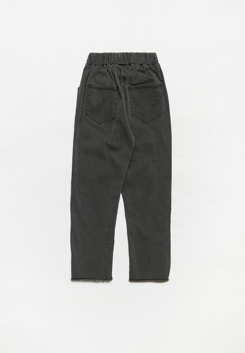 Pop Candy - Boys elasticated pants - black