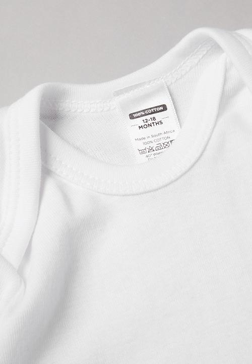 Pop Candy - 3 Pack baby tees - white