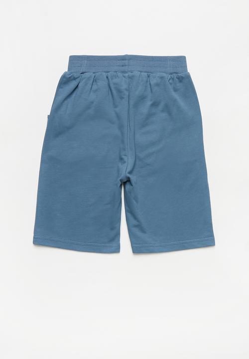 Pop Candy - Boys sweatshorts - blue