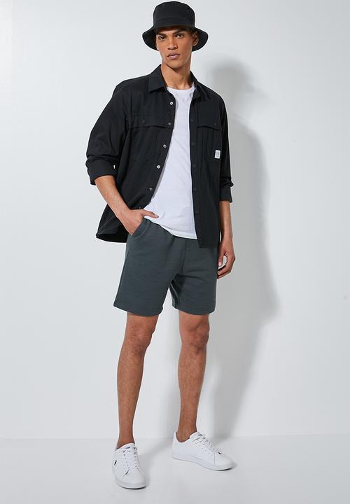 Superbalist - Sunday sweatshorts - charcoal