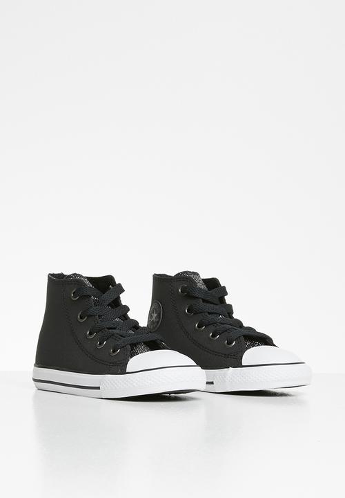 Converse - Ctas graphite & glitter hi i - black & white