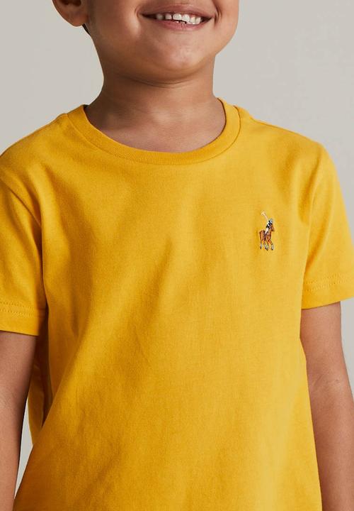 POLO - Boys Rick short sleeve tee - yellow