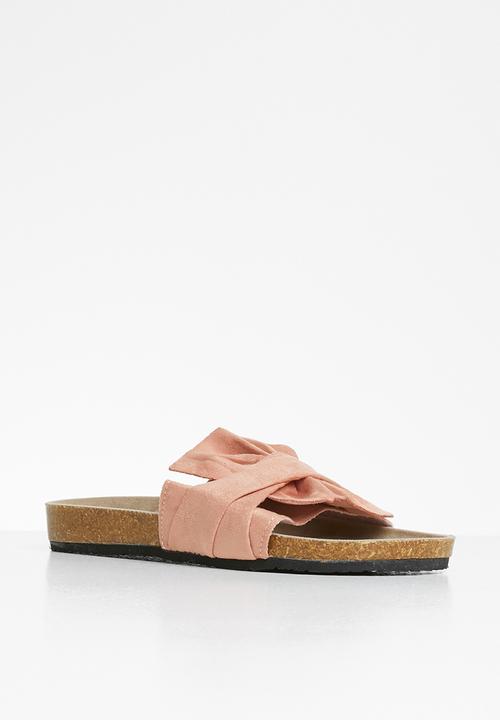 Rebel Republic - Girls slip on sandal - light pink