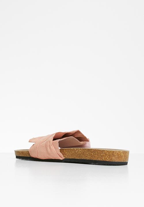 Rebel Republic - Girls slip on sandal - light pink