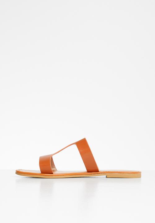 Rebel Republic - Girls slip on sandal - tan