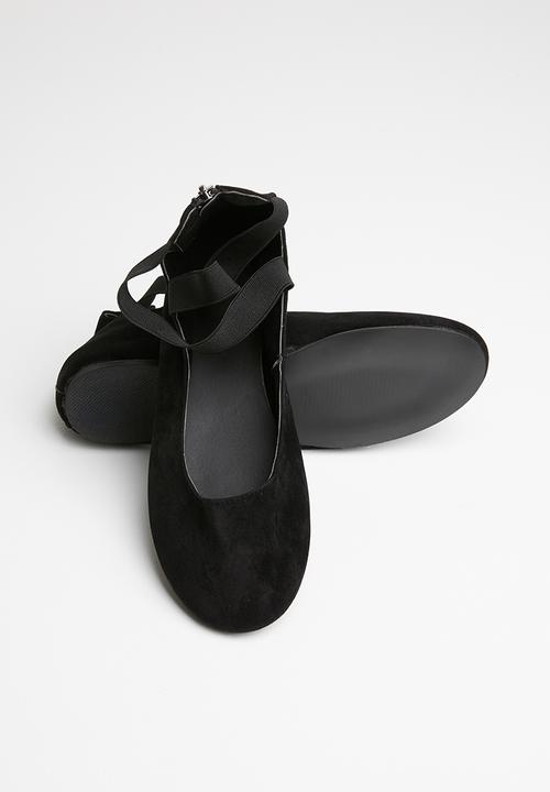 Rebel Republic - Girls ballet pump - black