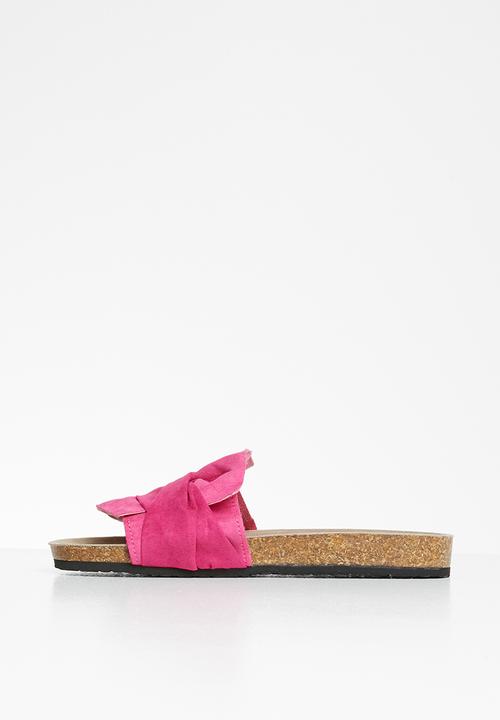 Rebel Republic - Girls slip on sandal - pink