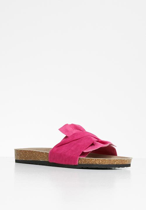 Rebel Republic - Girls slip on sandal - pink