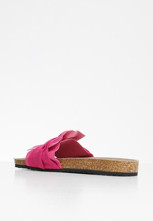 Rebel Republic - Girls slip on sandal - pink