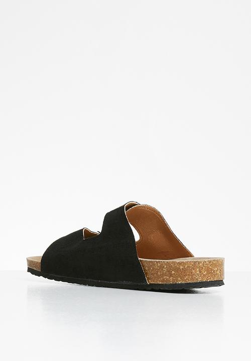 Rebel Republic - Slip on sandal - black