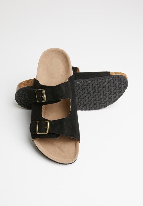 Rebel Republic - Slip on sandal - black