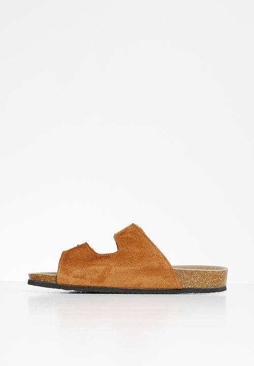 Rebel Republic - Slip on sandal - tan