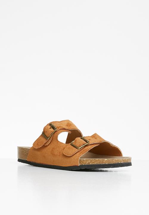 Rebel Republic - Slip on sandal - tan