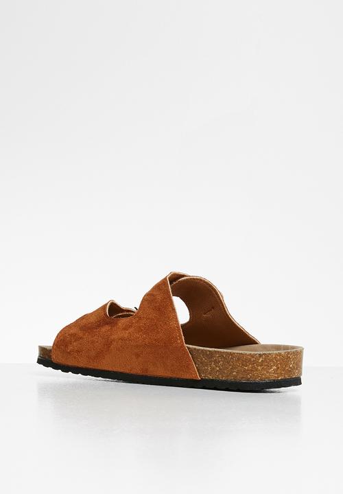 Rebel Republic - Slip on sandal - tan