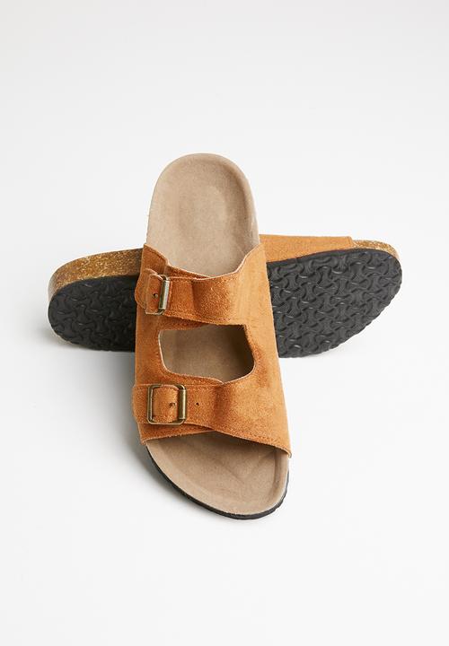 Rebel Republic - Slip on sandal - tan