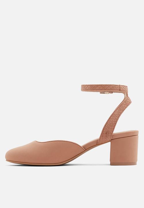 Call It Spring - Buckleya heel - dark beige