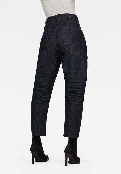 G-STAR - C-staq 3d boyfriend crop jeans - raw denim