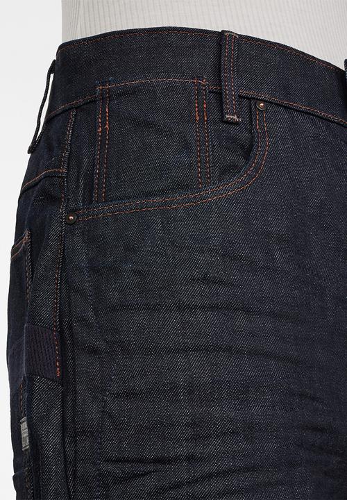 G-STAR - C-staq 3d boyfriend crop jeans - raw denim