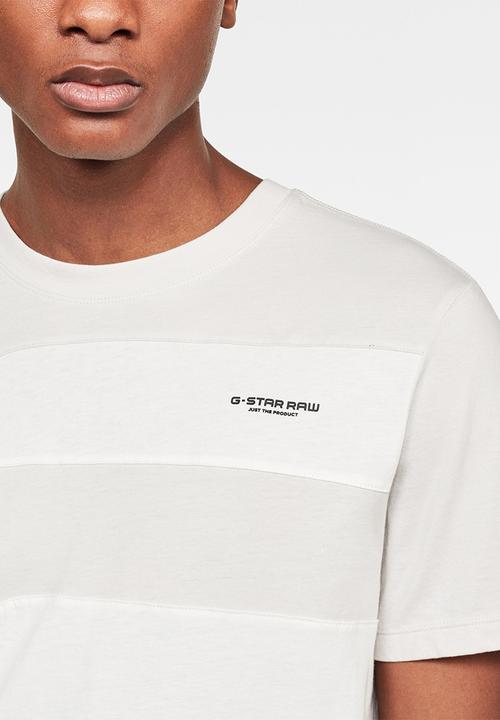 G-STAR - One cut and sewn GR short sleeve tee - cool grey