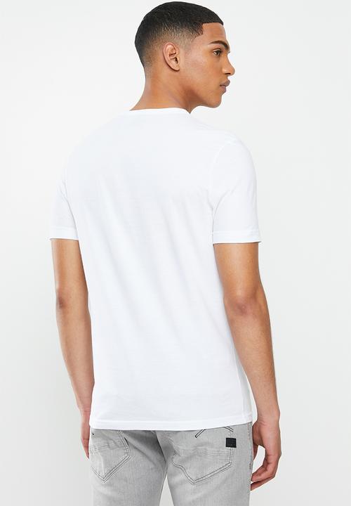 G-STAR - Graphic 23 slim r short sleeve tee - white