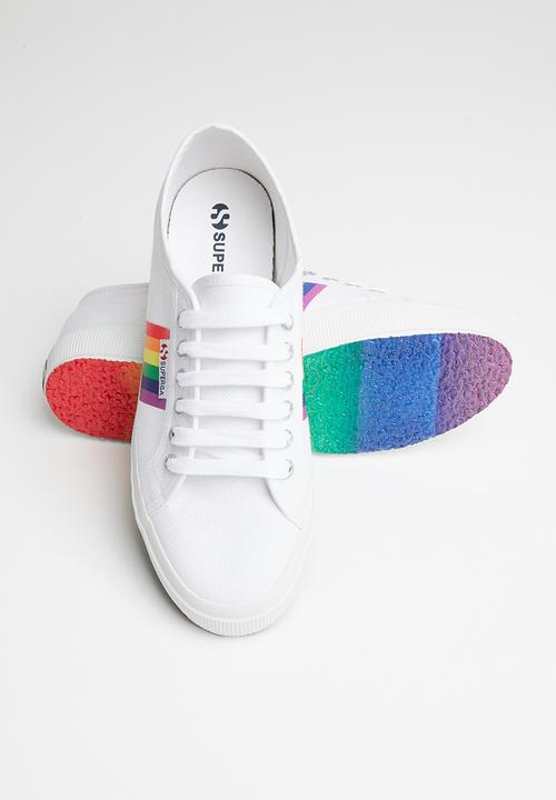 SUPERGA - 2750 Pride shaded sole - white 
