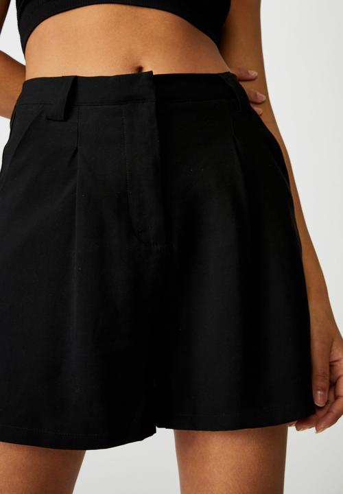Cotton On - Long bermuda short - black