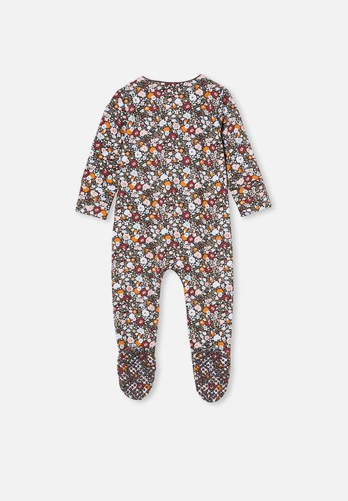 Cotton On - The long sleeve zip romper - multi 