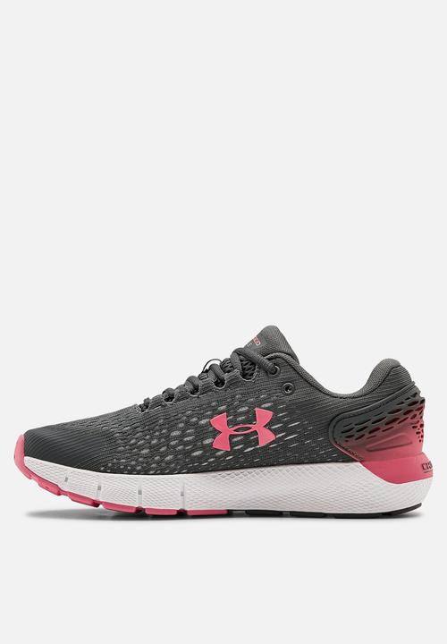 Under Armour - Ua w charged rogue 2 - pitch grey / white / slate purple
