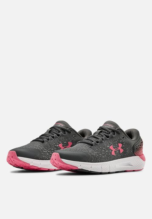 Under Armour - Ua w charged rogue 2 - pitch grey / white / slate purple