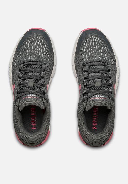Under Armour - Ua w charged rogue 2 - pitch grey / white / slate purple
