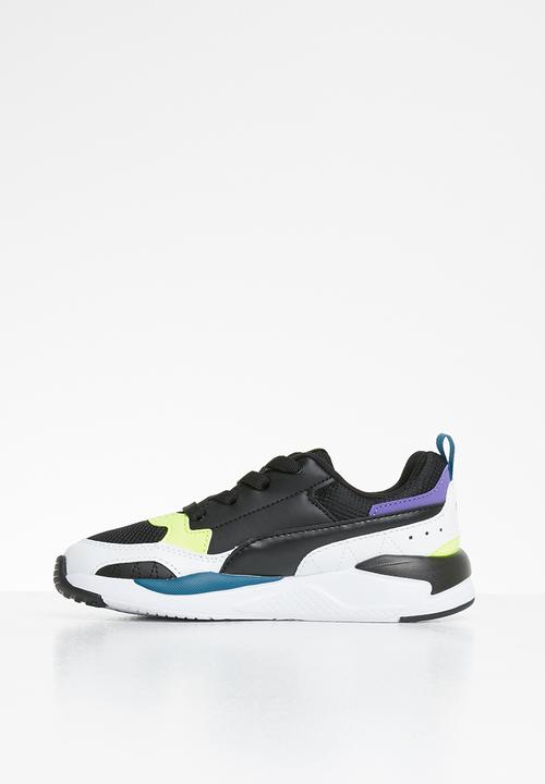PUMA - X-ray 2 square ac ps - black / white / yellow / blue