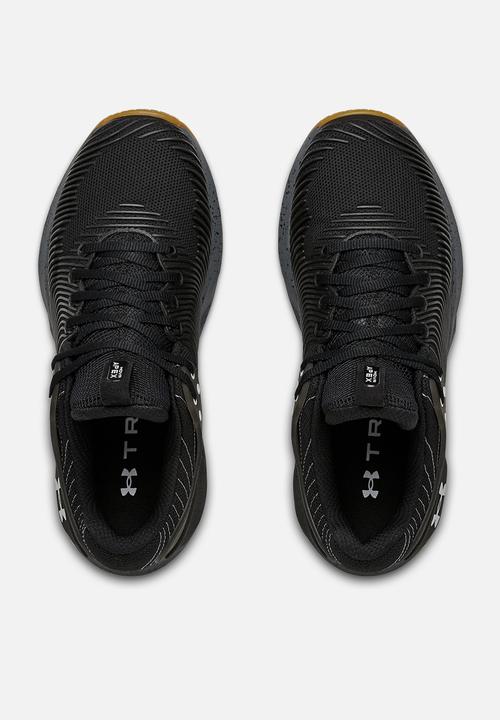 Under Armour - Ua hovr apex 2 - black / pitch gray / halo gray