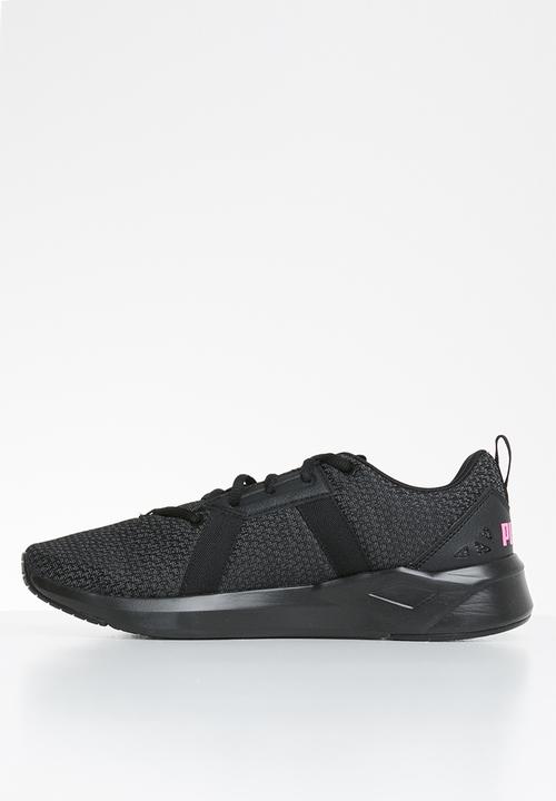 PUMA - Chroma knit wn's - puma black / asphalt /luminous pink